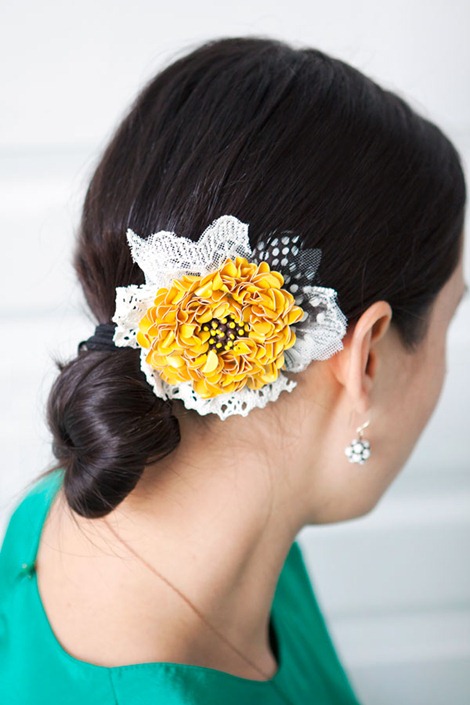 12 DIY Summer Hair Accessories