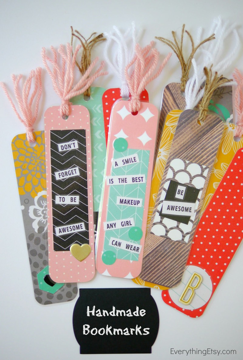 Make Your Own Bookmark With Supplies You Have At Home