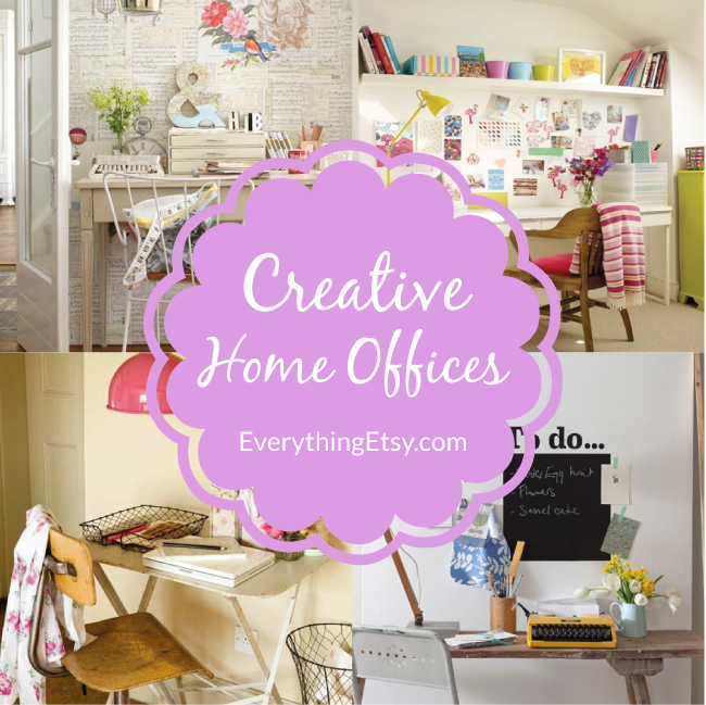 Creative Home Offices - EverythingEtsy.com