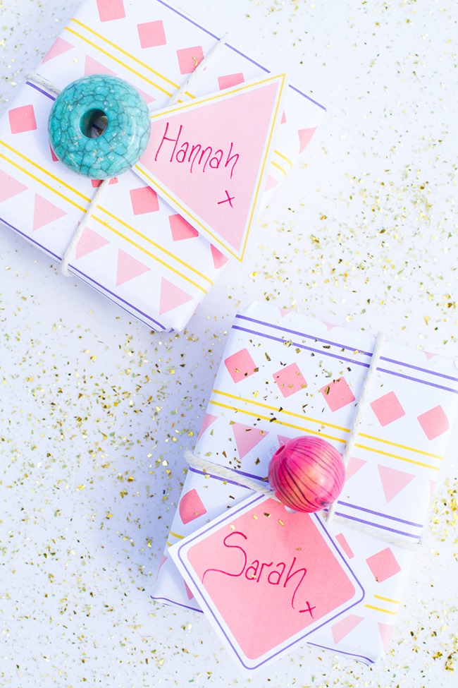 Birthday Printable Wrapping Paper - Design Eat Repeat