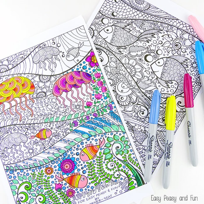 Download Printable Coloring Pages For Adults 15 Free Designs Everythingetsy Com