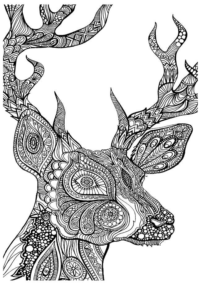 Printable Coloring Pages for Adults 15 Free Designs - EverythingEtsy.com