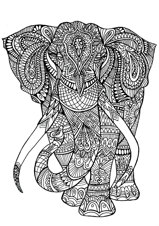 Printable Coloring Pages for Adults {15 Free Designs  