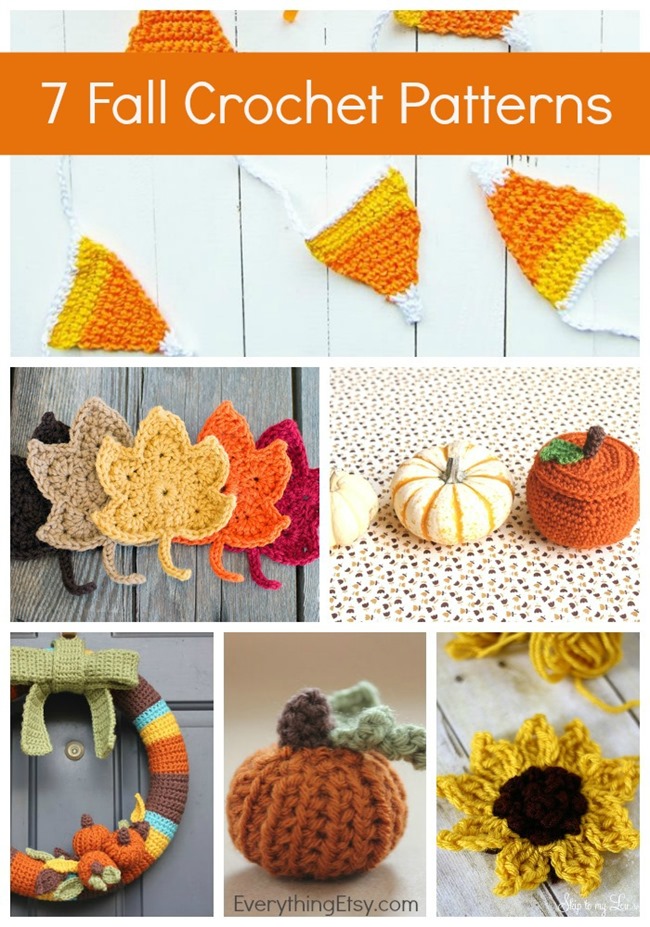 DIY Fall Crochet Patterns {7 Free Designs}