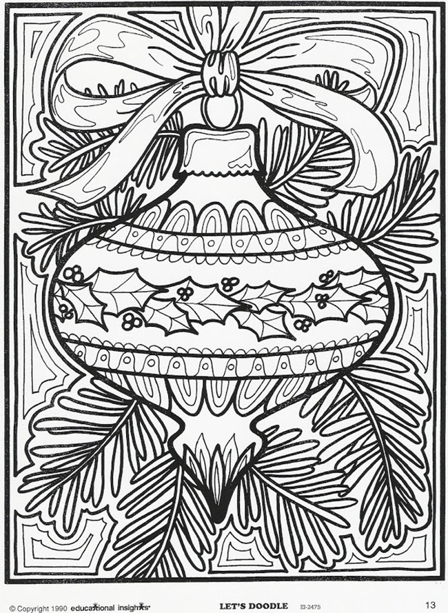 21 Christmas Printable Coloring Pages EverythingEtsy com