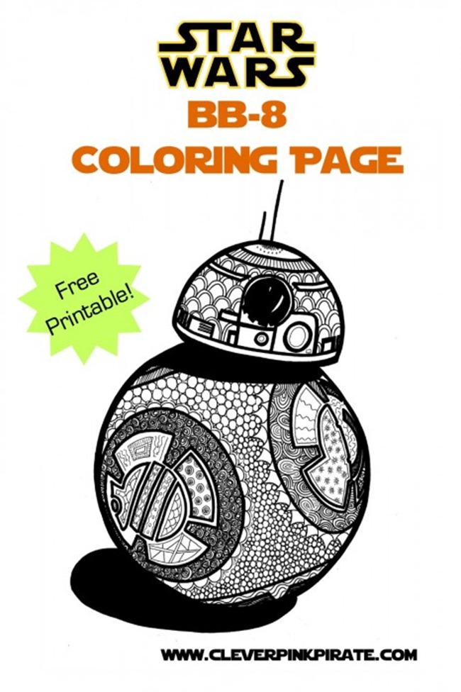 Star Wars Free Printable Coloring Pages for Adults & Kids {Over 100