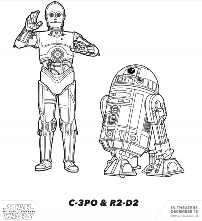 Star Wars Free Printable Coloring Pages for Adults & Kids {Over 100