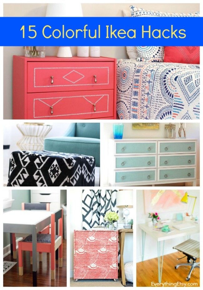 15 IKEA Hacks–Colorful and Chic DIY Ideas - EverythingEtsy.com