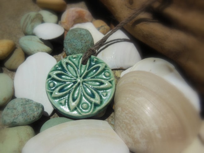 Essential Oil Jewelry - Clay Pendant