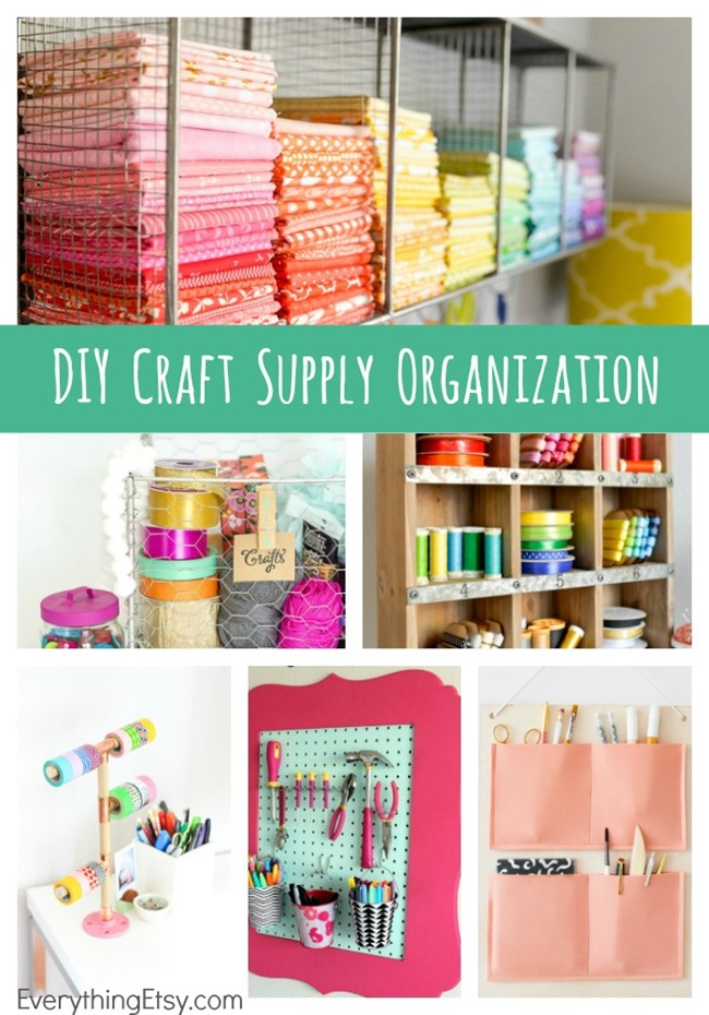 craft supply organization tips and tricks