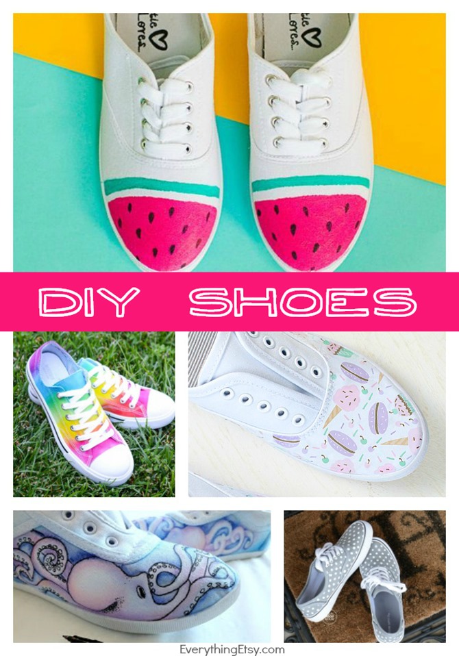 Easy DIY Tennis Shoes for Summer {Take 
