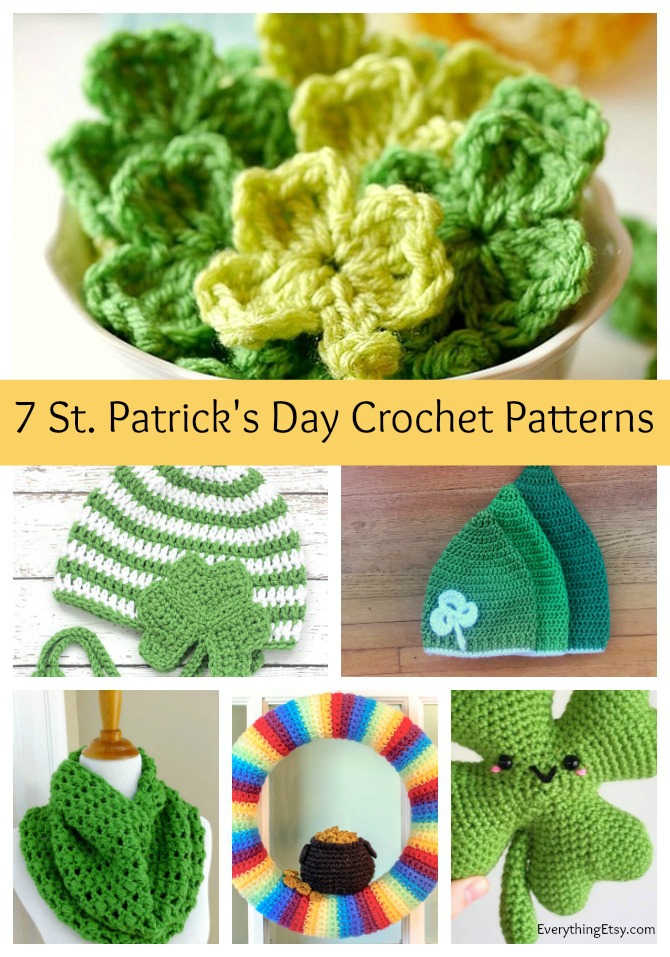 st pattys day hat crochet pattern