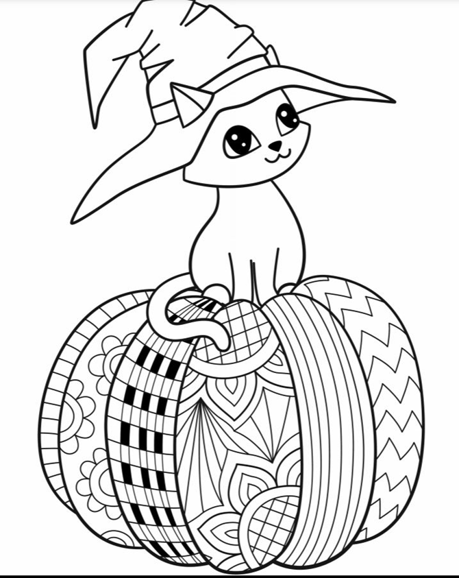 Get Halloween Coloring Pages For Adults Images