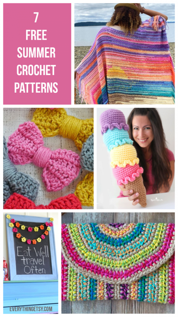 7 Free Summer Crochet Patterns